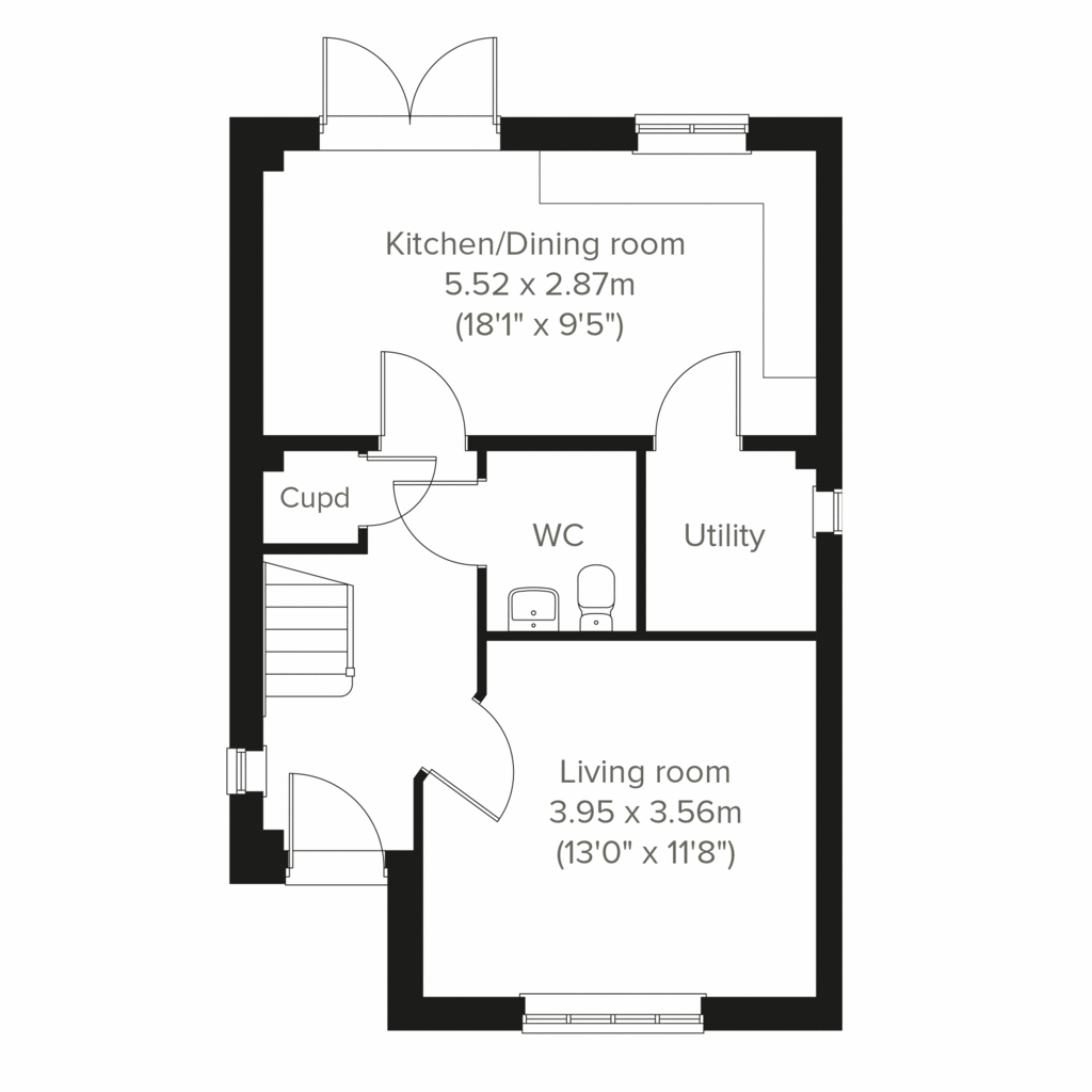 4 bedroom detached house for sale - floorplan