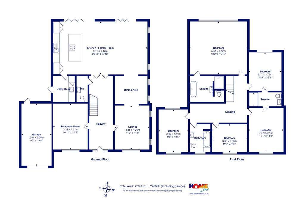 5 bedroom detached house for sale - floorplan