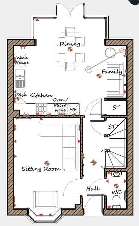3 bedroom detached house for sale - floorplan